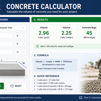 Concrete Calculator