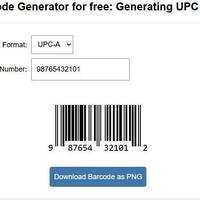 UPC Barcode Generator