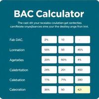 BAC Calculator